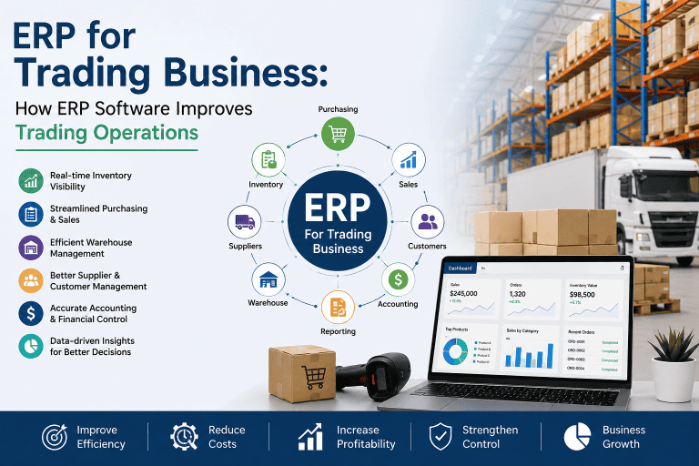 ERP for Trading Business How ERP Software Improves Trading Operations