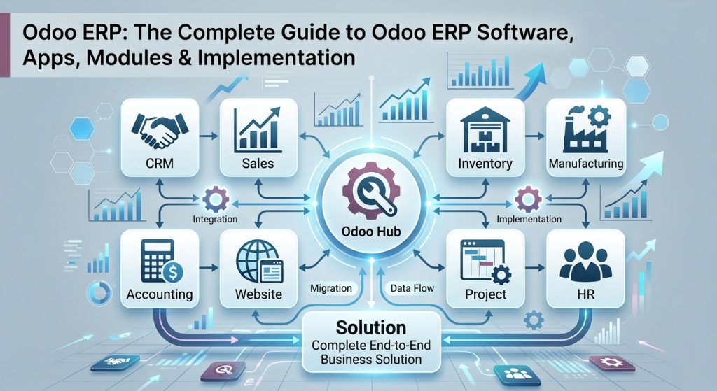 Odoo ERP: The Complete Guide to Odoo ERP Software, Apps, Modules & Implementation